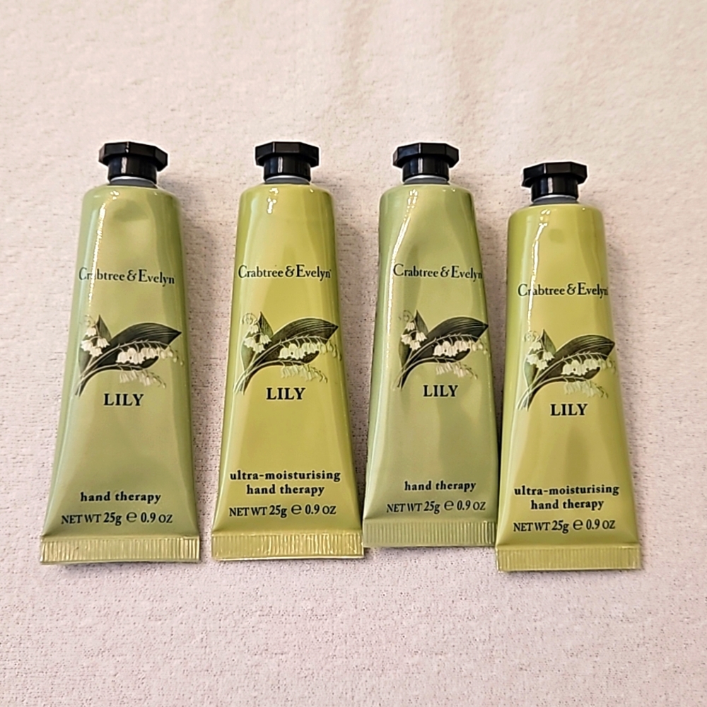 Crabtree & Evelyn 4 Lily Hand Therapies